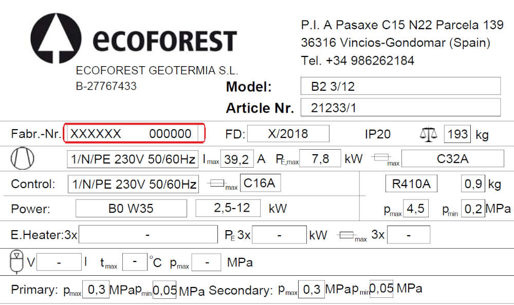 Assistência técnica Ecoforest