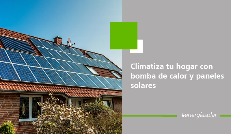 Climatiza tu hogar con bomba de calor y paneles solares Ecoforest.